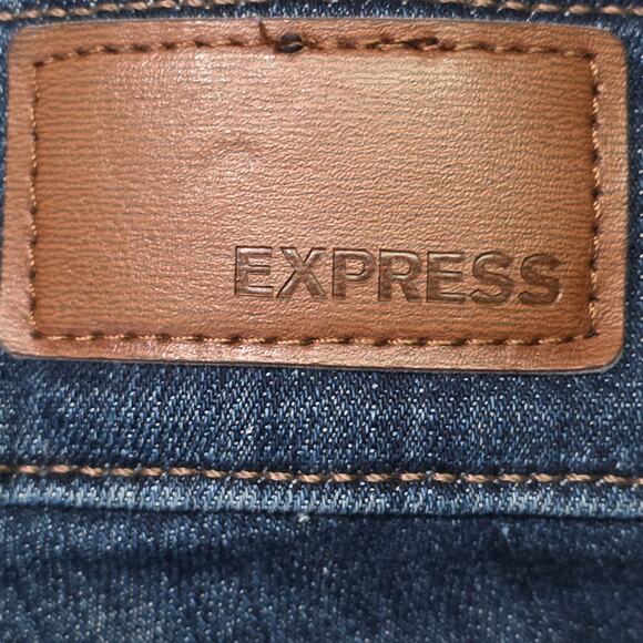 Express Cropped Jeggings Mid Rise Womens Size 8 Style 029080159 - Picture 7 of 9